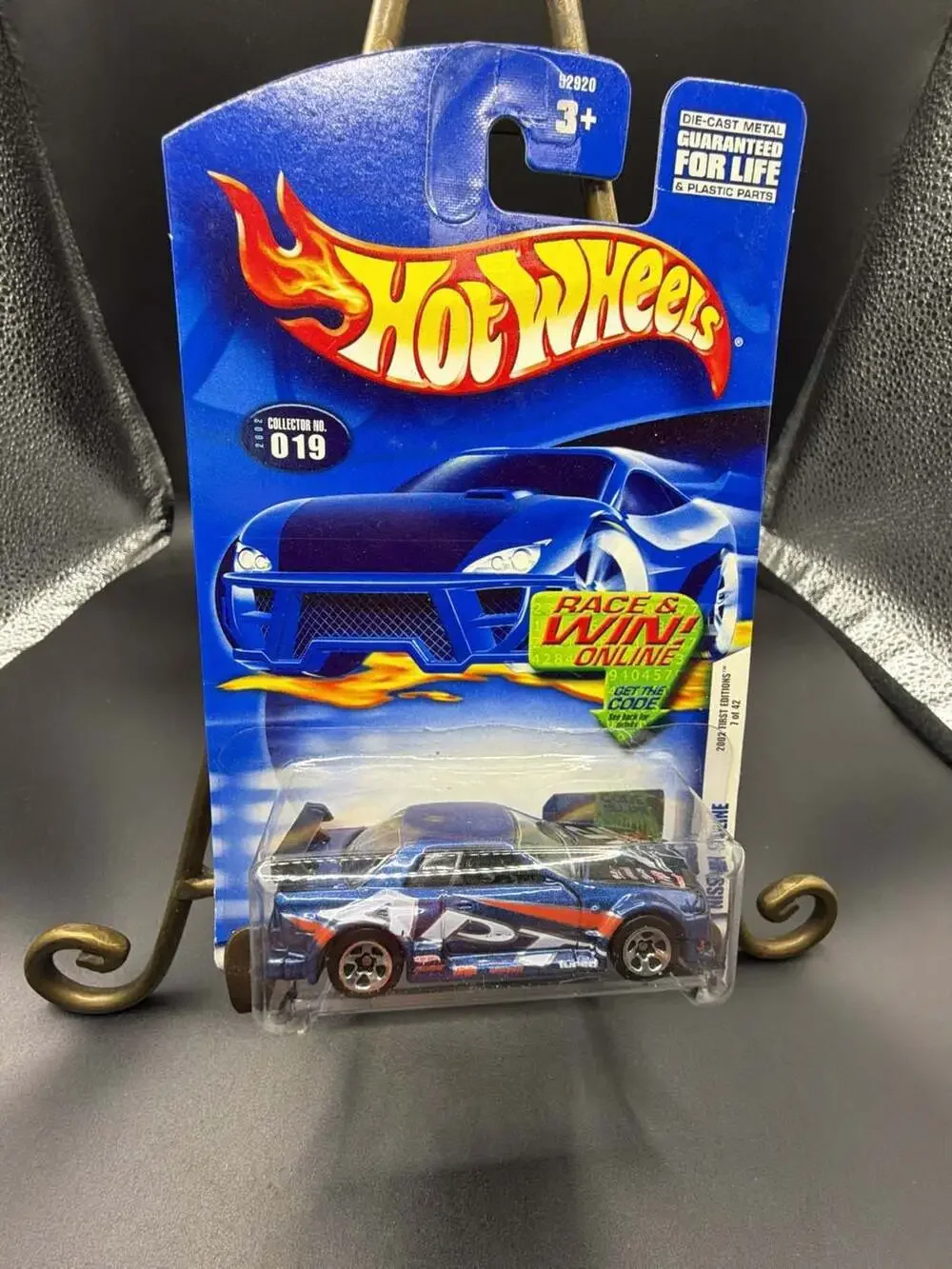 2002 Hot Wheels First Editions Collector #019 Nissan Skyline Blue 5SP – ,